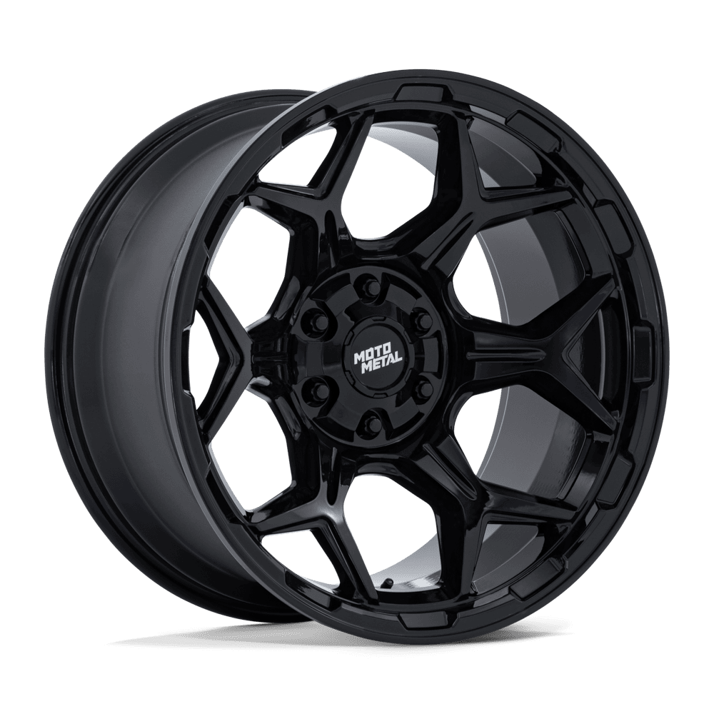 Moto Metal MO815 DUX - 17x8.5 0mm 6x135, 6x139.7 Gloss Black Wheel | MO815BX17856700