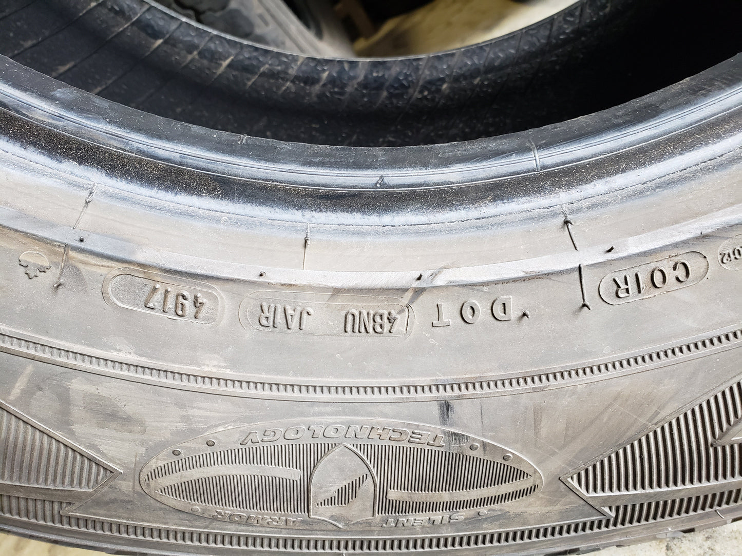 SINGLE 245/75R17 Goodyear Wrangler 110 T SL - Premium Used Tires