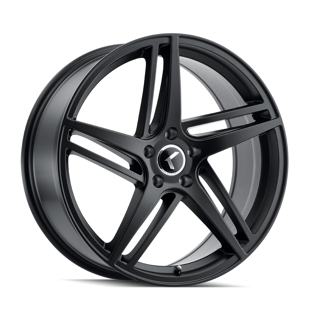 Kraze KR195 Milano - 20x8.5 38mm 5x120 Satin Black Wheel | KR195-2812B38