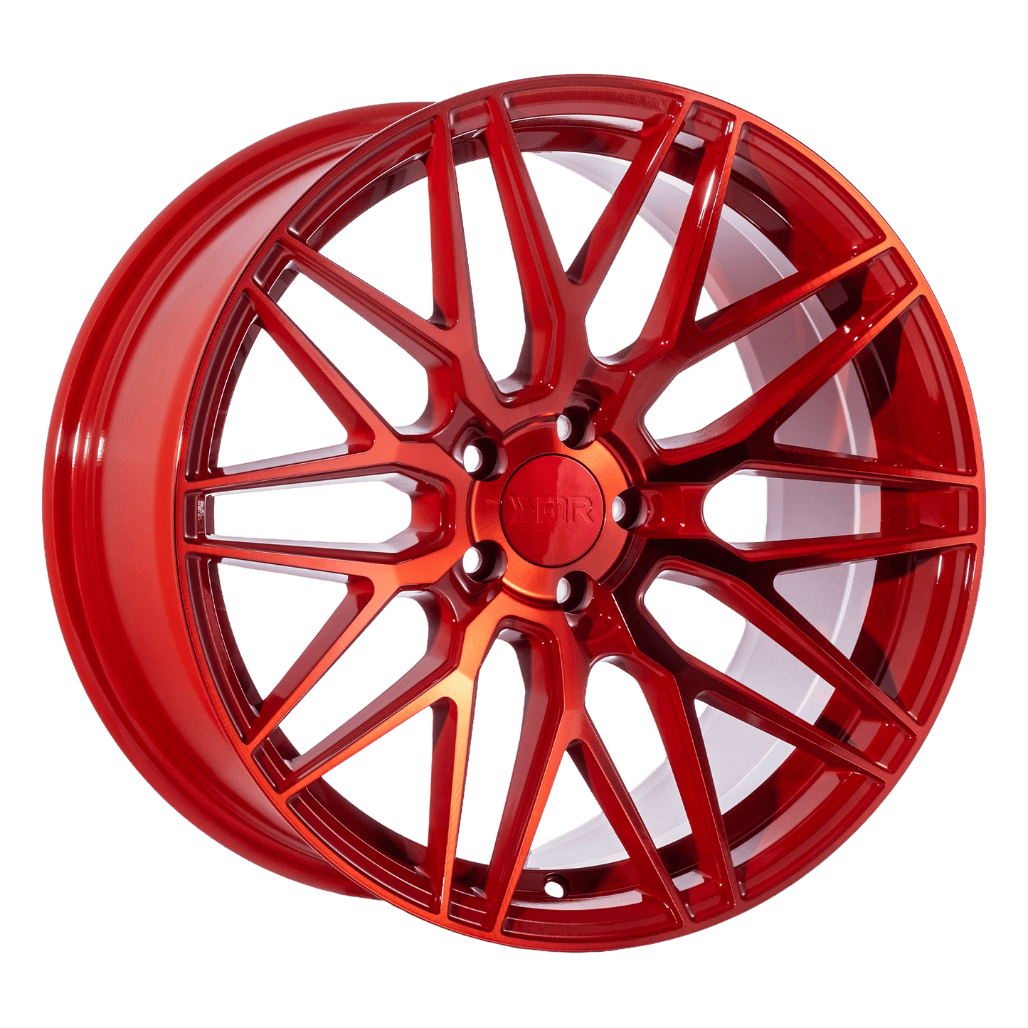 F1R F103 - 18x9.5 38mm 5x100 (5x3.94) Candy Red Wheel | F10318955100R38