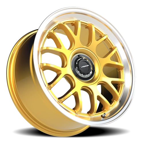 Vision 478 - 18x8.5 +35mm 5x112/5x120 Gold Wheel | 478-8819GOML35