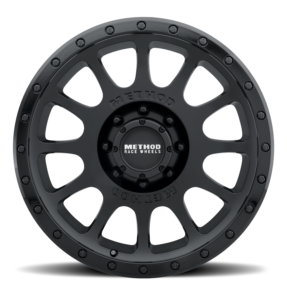 Method 305 18x9 8x165.1 (8x6.5) 18mm NV Double Black MR305890801018