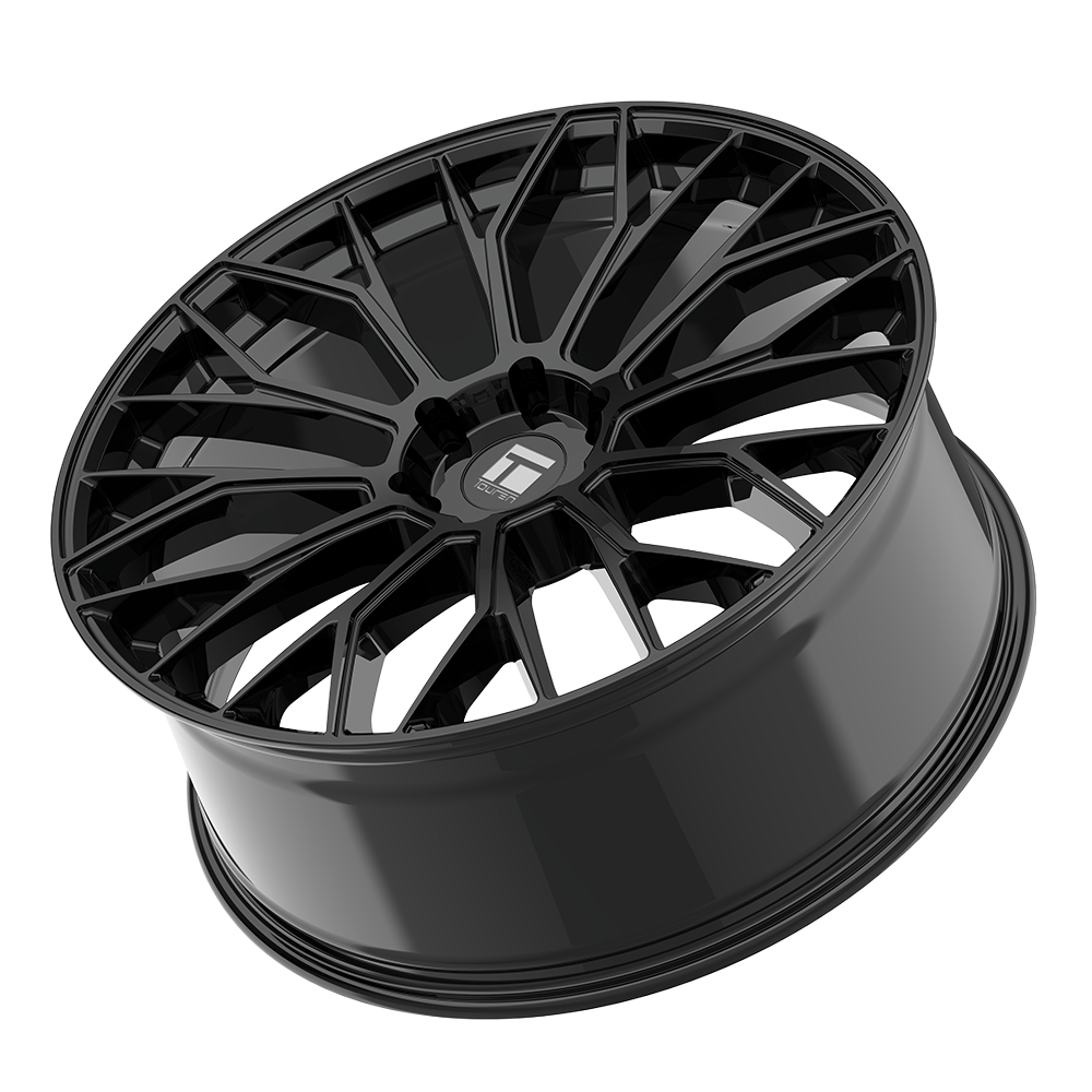 TOUREN TR08 - 22x9 20mm 6x139.7 GLOSS BLACK Wheel | 3208-22983GB20