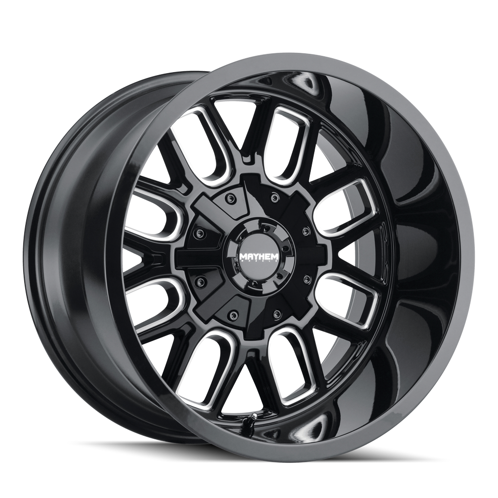 Mayhem 8107 Cogent - 20x9 0mm 8x170 Matte Black Wheel | 8107-2970MB