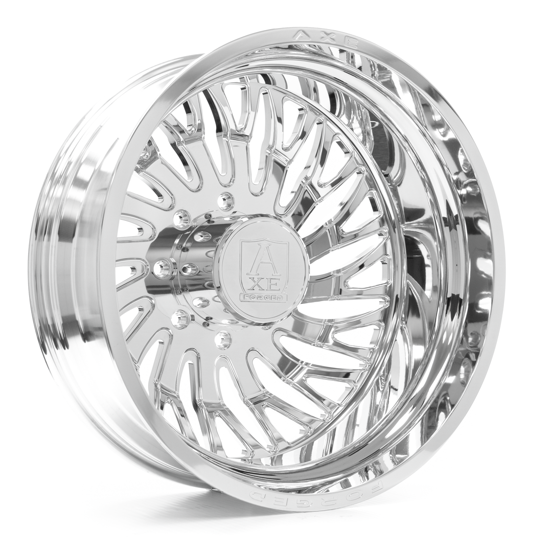 AXE AF10 DUALLY (rear right) 22x8.25 -146 10x225 FULLY POLISHED