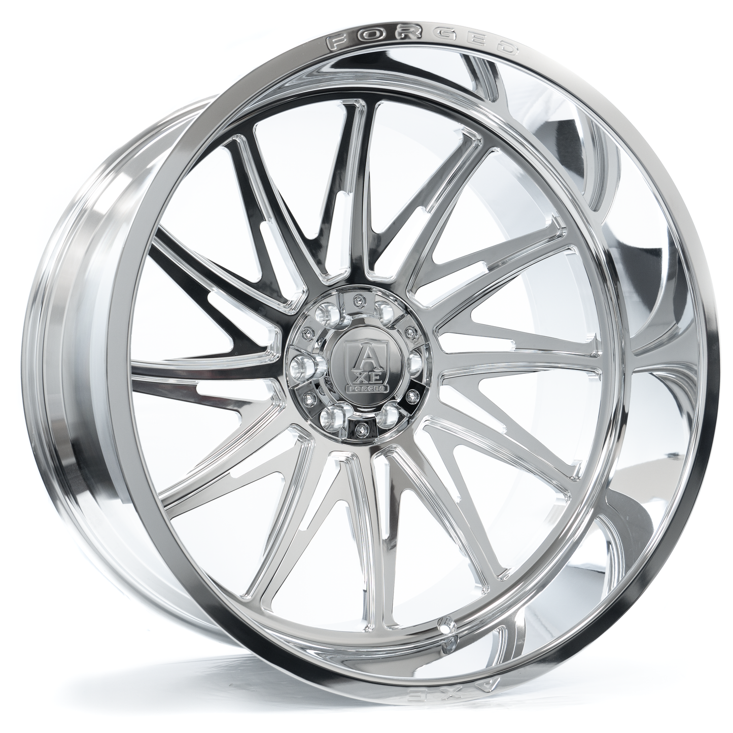 AXE AF9 Forged 24x12 -44 8x170 FULLY POLISHED