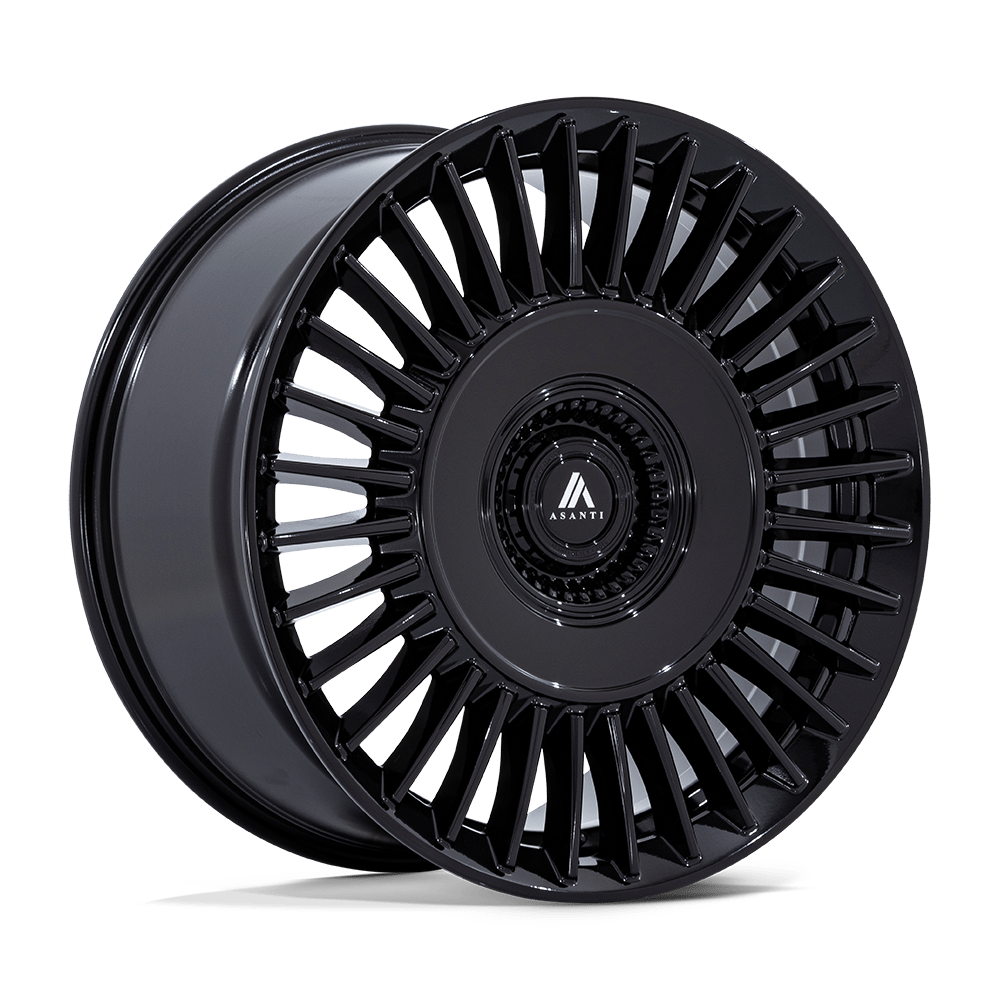 Asanti Black AB040 TIARA - 20x9 35mm 5x108 GLOSS BLACK Wheel | AB040BX20904535