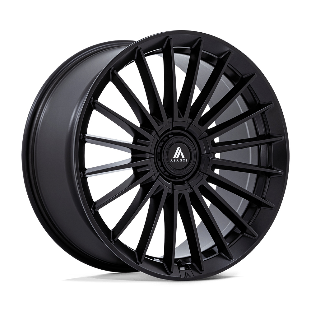 Asanti Black AB048 VICEROY - 20x9 15mm Blank MATTE BLACK Wheel | AB048MX20900M15