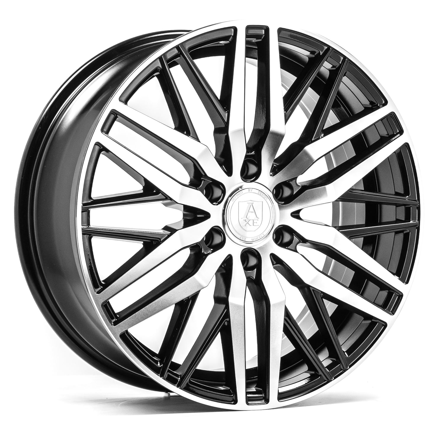 AXE EX30 Sprinter 20x8.5 45 6x130 BLACK AND POLISHED FACE