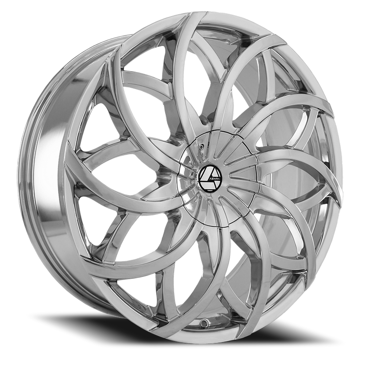 AZARA AZA-504 22X8.5 38 5X114.3/5X120 NANO CHROME