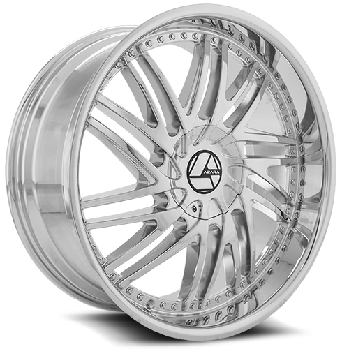 AZARA AZA-509 24X9 18 5X115/5X120 NANO CHROME