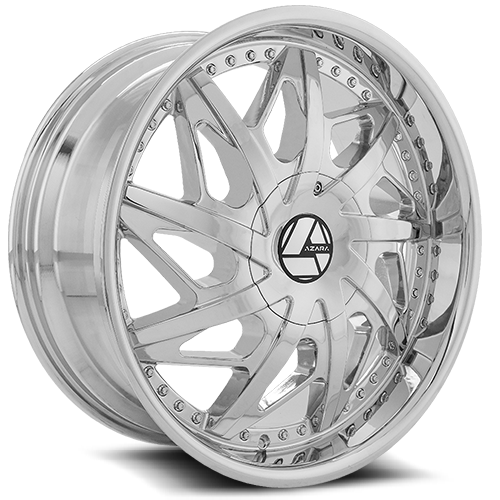 AZARA AZA-510 22X9.5 25 6X135/6X139.7 NANO CHROME