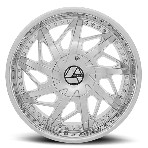 AZARA AZA-510 20X8.5 35 5X112/5X114.3 NANO CHROME