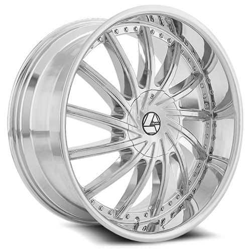 AZARA AZA-517 24X9 18 5X115/5X139.7 CHROME