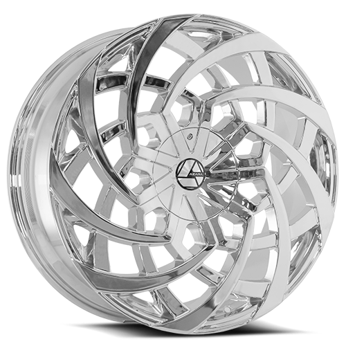 AZARA AZA-521 24X9 25 6X135/6X139.7 NANO CHROME