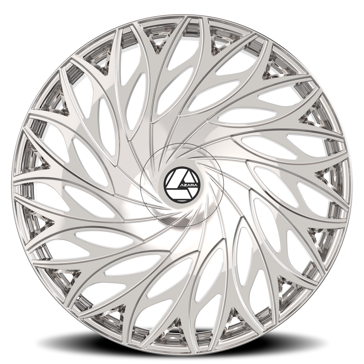 AZARA AZA-525 24X9 15 5X115/5X120 NANO CHROME