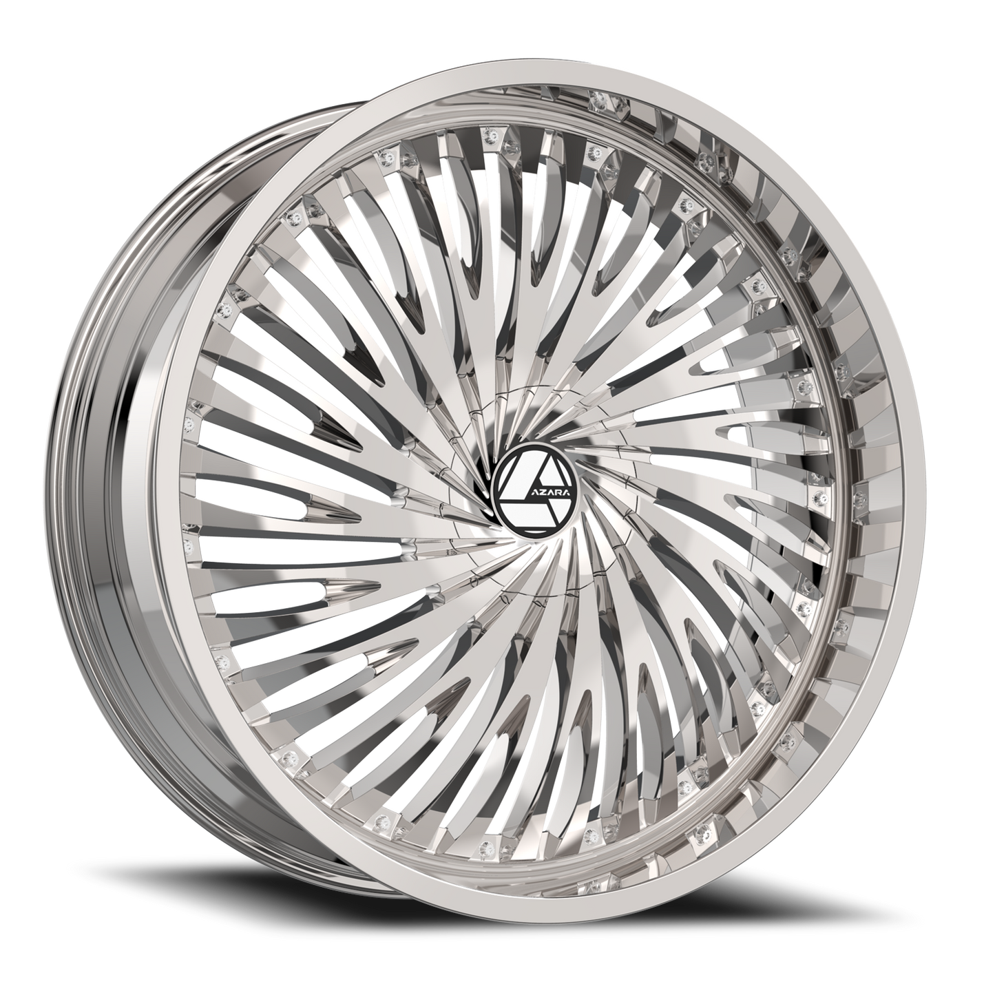 AZARA AZA-526 22X8.5 38 5X112/5X114.3 NANO CHROME