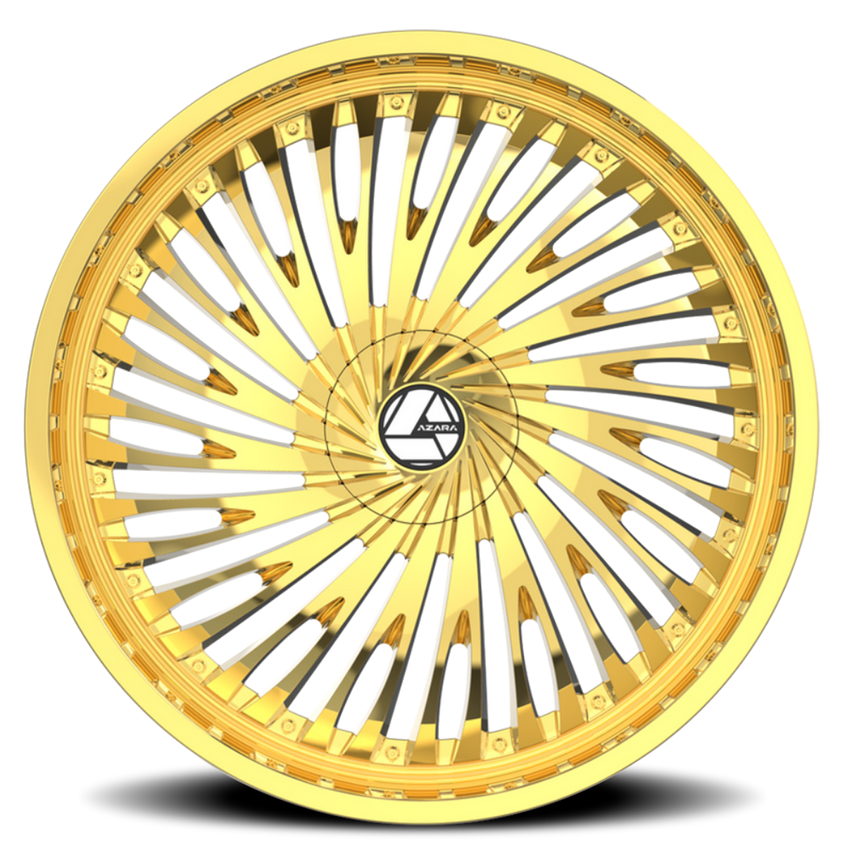 AZARA AZA-526 22X8.5 38 5X112/5X114.3 NANO GOLD