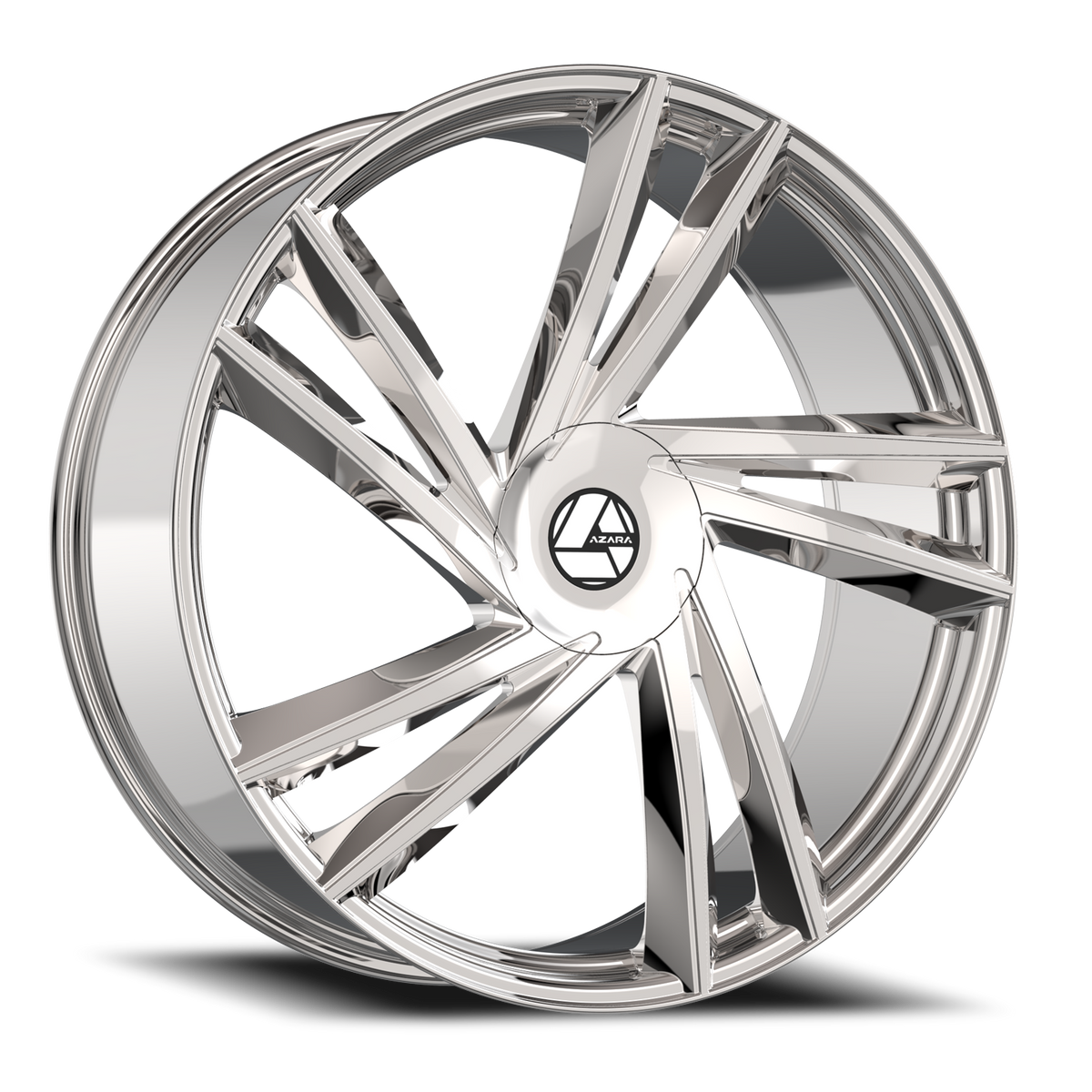 AZARA AZA-529 22X8.5 38 5X112/5X114.3 NANO CHROME