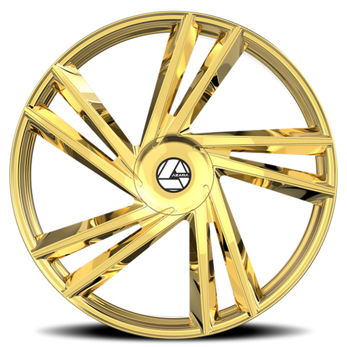 AZARA AZA-529 22X8.5 38 5X112/5X114.3 NANO GOLD