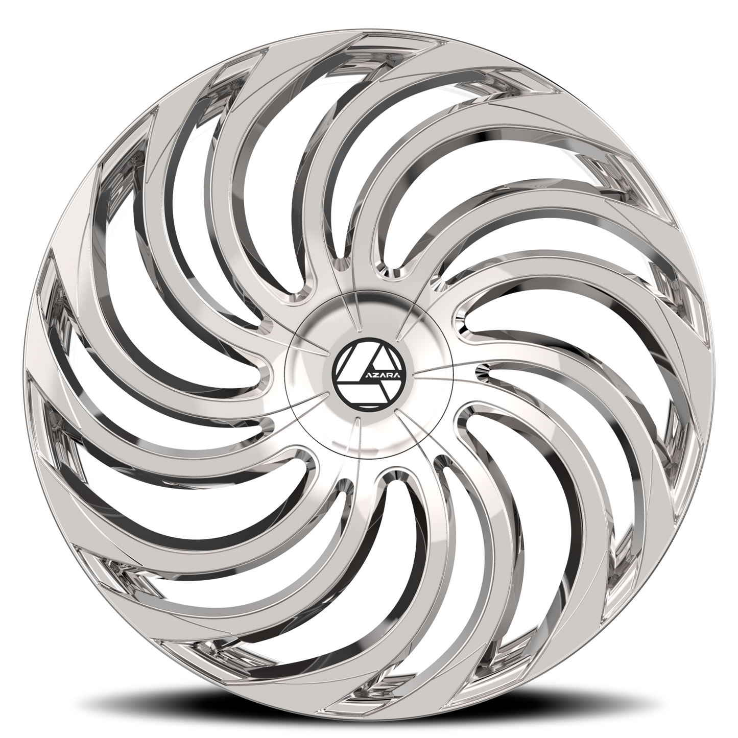 AZARA AZA-534 28X9.5 15 BLANK CHROME
