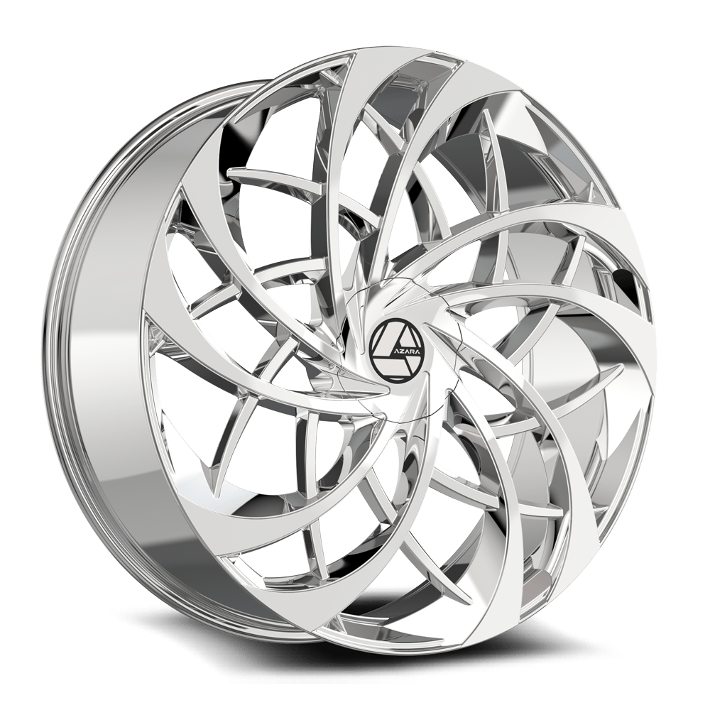 AZARA AZA-540 28X9.5 15 BLANK CHROME