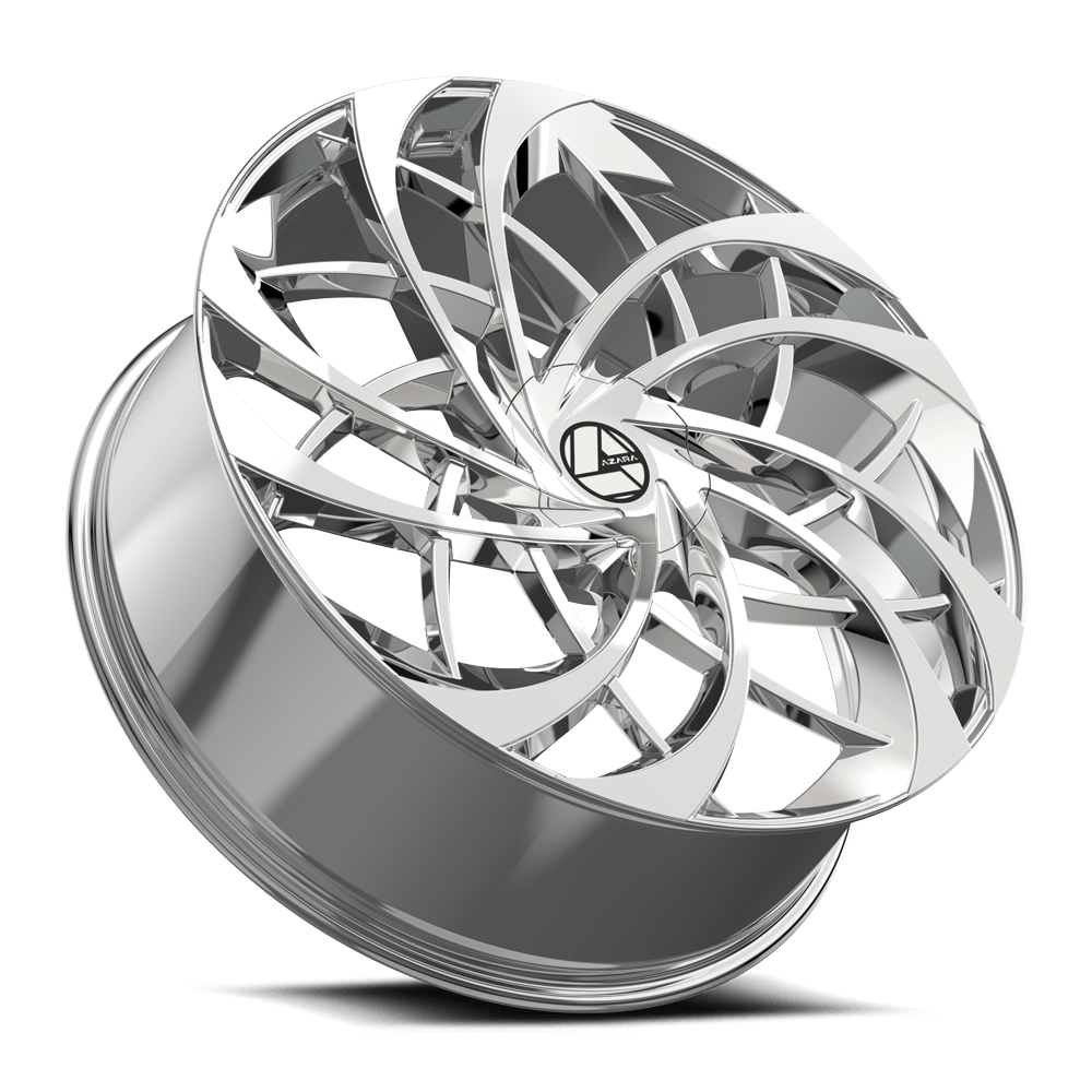 AZARA AZA-540 28X9.5 15 BLANK CHROME