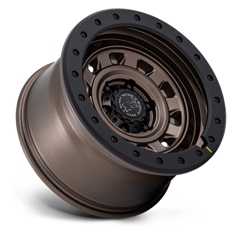 BLACK RHINO HARD ALLOYS BR023 XPLORER 17X9 -12 6X139.7 BURNT BRONZE W/ MATTE BLK-LP