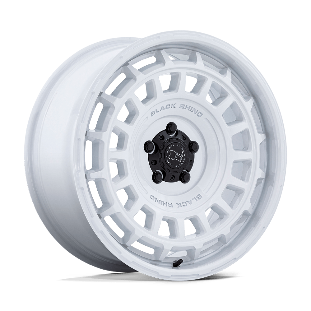 Black Rhino Hard Alloys BR024 AWOL - 20x8.5 25mm 5x120 GLOSS WHITE Wheel | BR024WX20855225