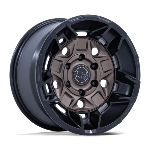 BLACK RHINO HARD ALLOYS BR028 GUARD 17X8.5 35 6X139.7 BURNT BRONZE W/ MATTE BLK-LP