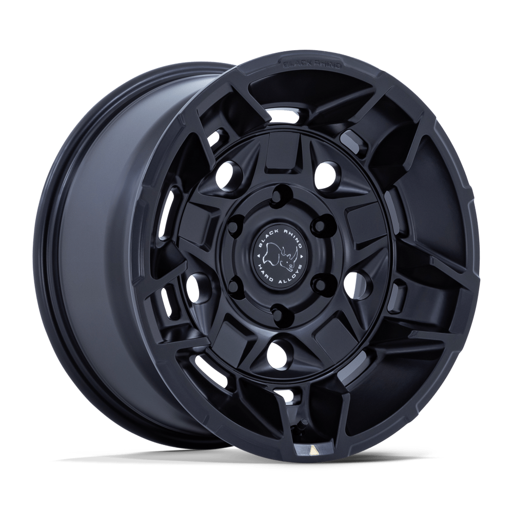 BLACK RHINO HARD ALLOYS BR028 GUARD 17X8.5 25 5X130 MATTE BLACK