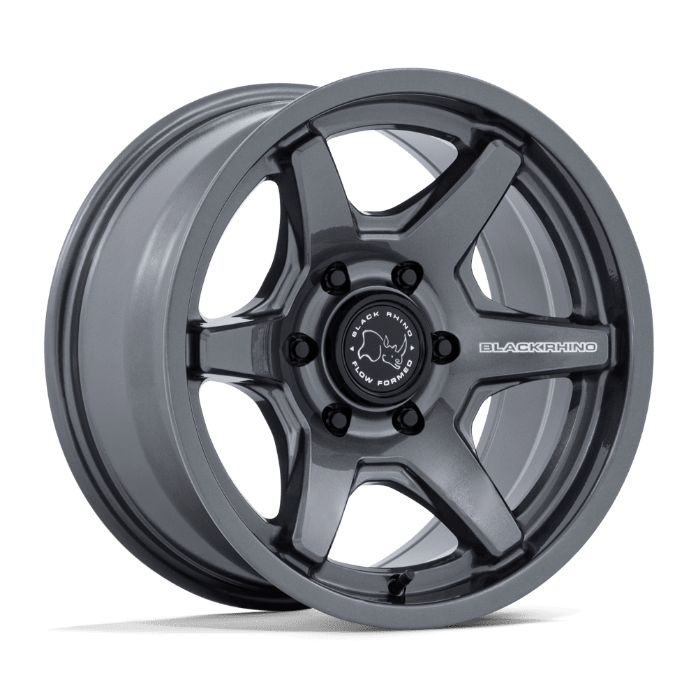 Black Rhino Hard Alloys BR035 KUMA - 17x8.5 0mm 6x139.7 GLOSS GUNMETAL Wheel | BR035AX17856800