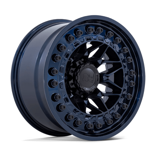 Black Rhino BR008 ALPHA - 17x9 -12mm 6x139.7 Midnight Blue Wheel | BR008LX17906812N