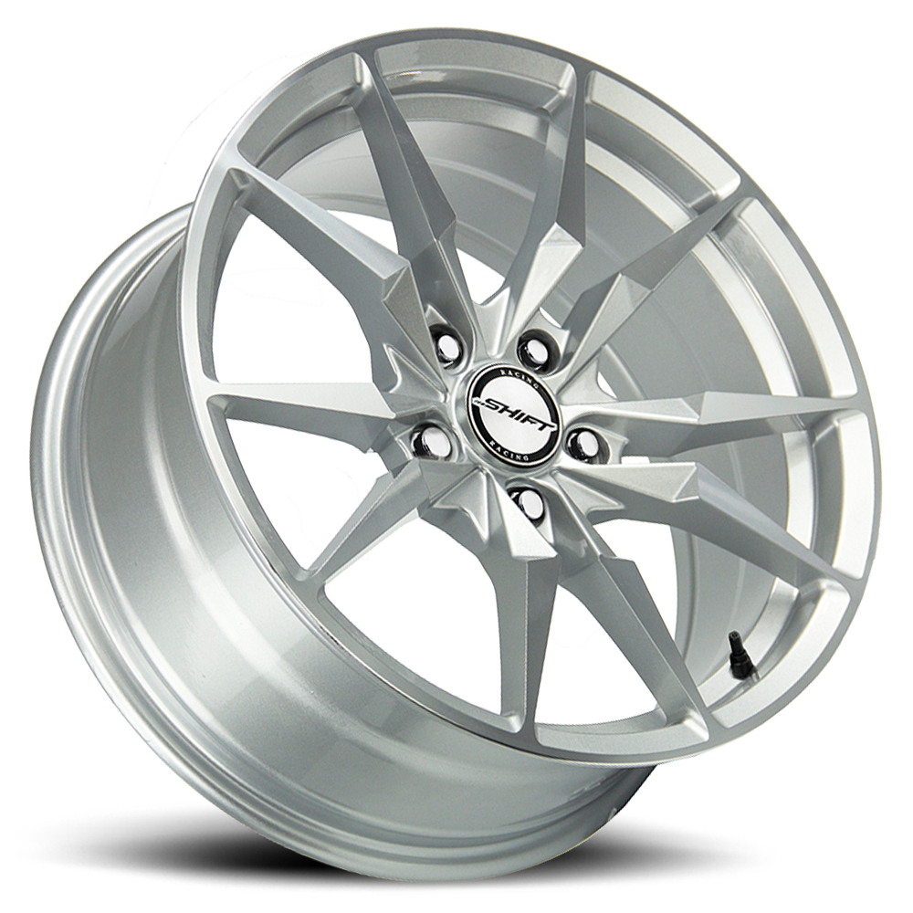 SHIFT H29 BLADE 17X7.5 35MM 5X114.3 SILVER MACHINED | H29751435SM