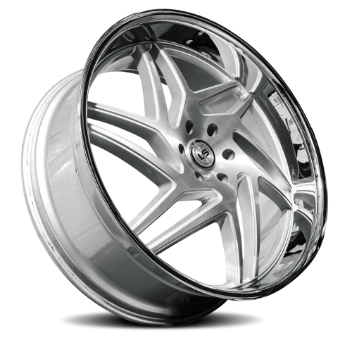 Lethal Street LS05 Blaze - 24x9 +30mm 6x139.7 Brushed Wheel | LS0524905730SSL