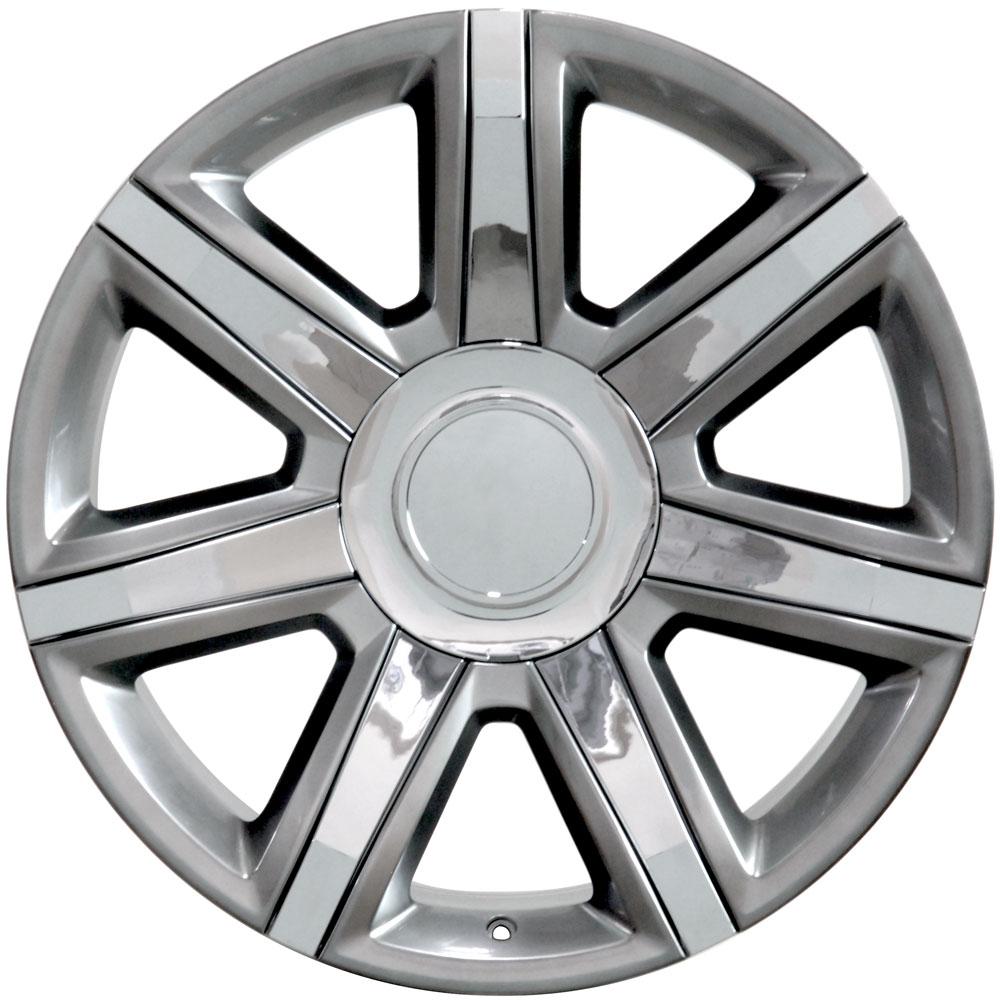 22" Replica Wheel CA87 Fits Cadillac Escalade 22x9 Hyper Wheel