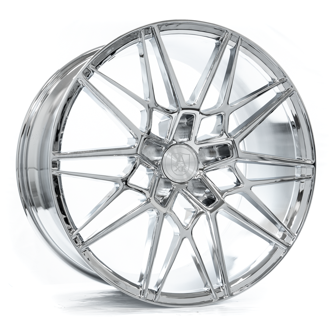 AXE CF1 20x9 45 5x130 CHROME