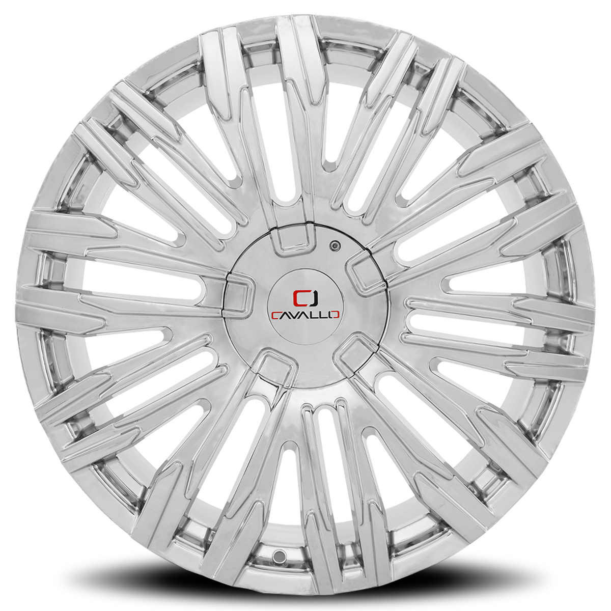 CAVALLO CLV-28 20X8.5 35 5X114.3/5X120 NANO CHROME