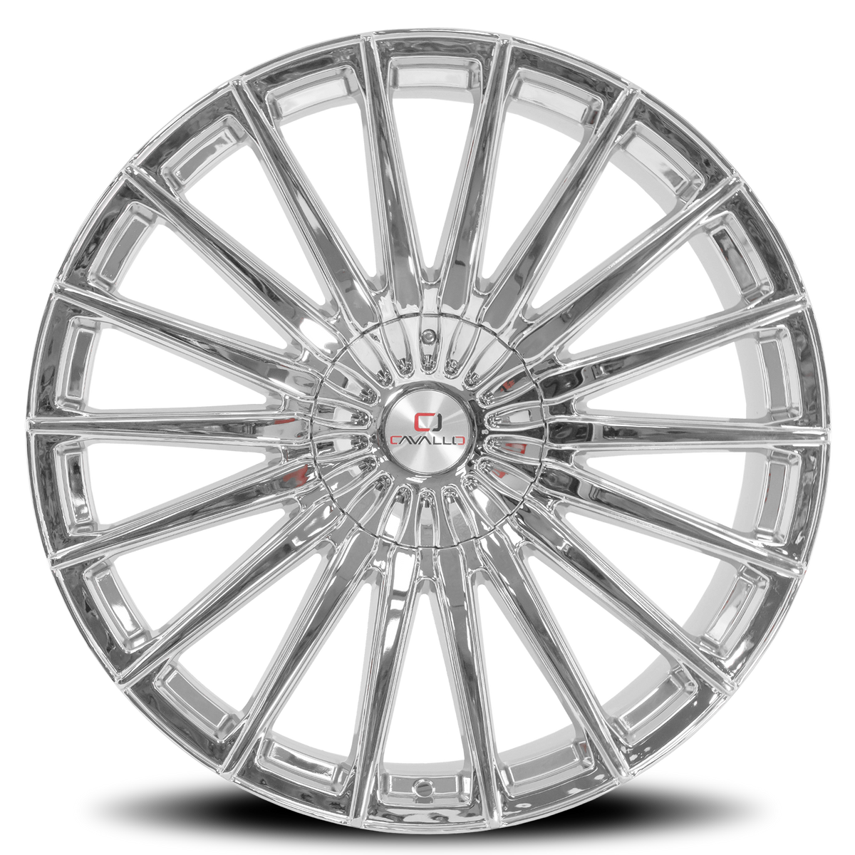 CAVALLO CLV-34 18X8 35 5X114.3/5X120 NANO CHROME