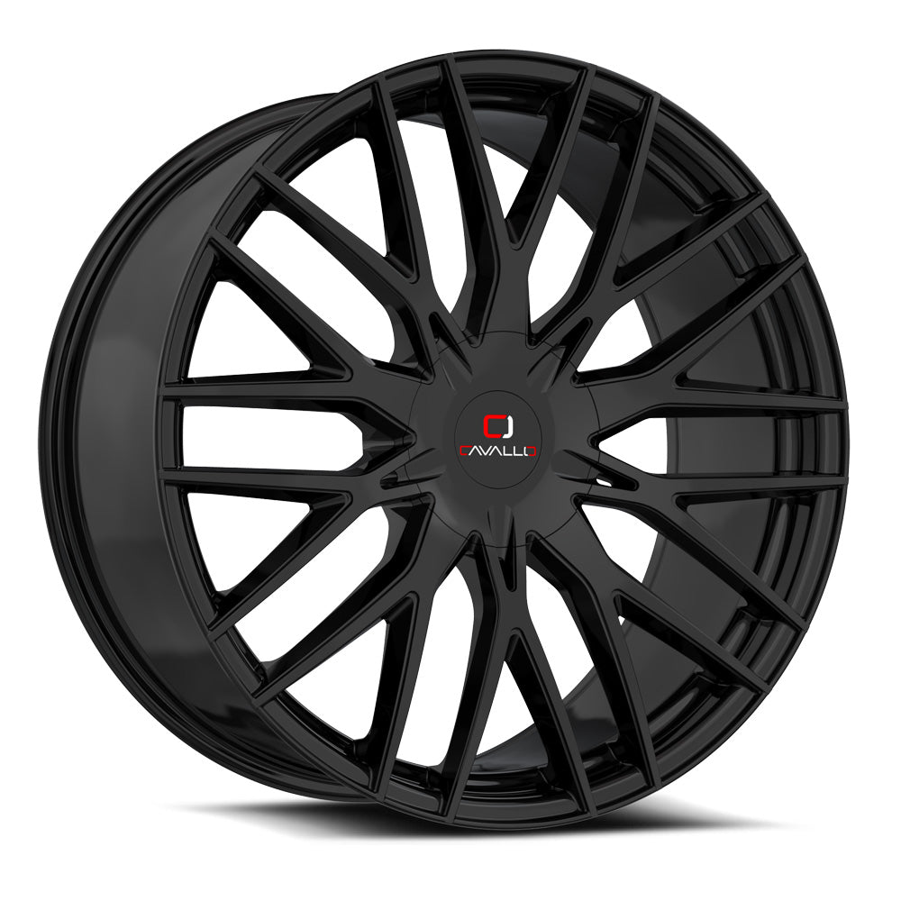 CAVALLO CLV-45 26X9.5 18 BLANK GLOSS BLACK