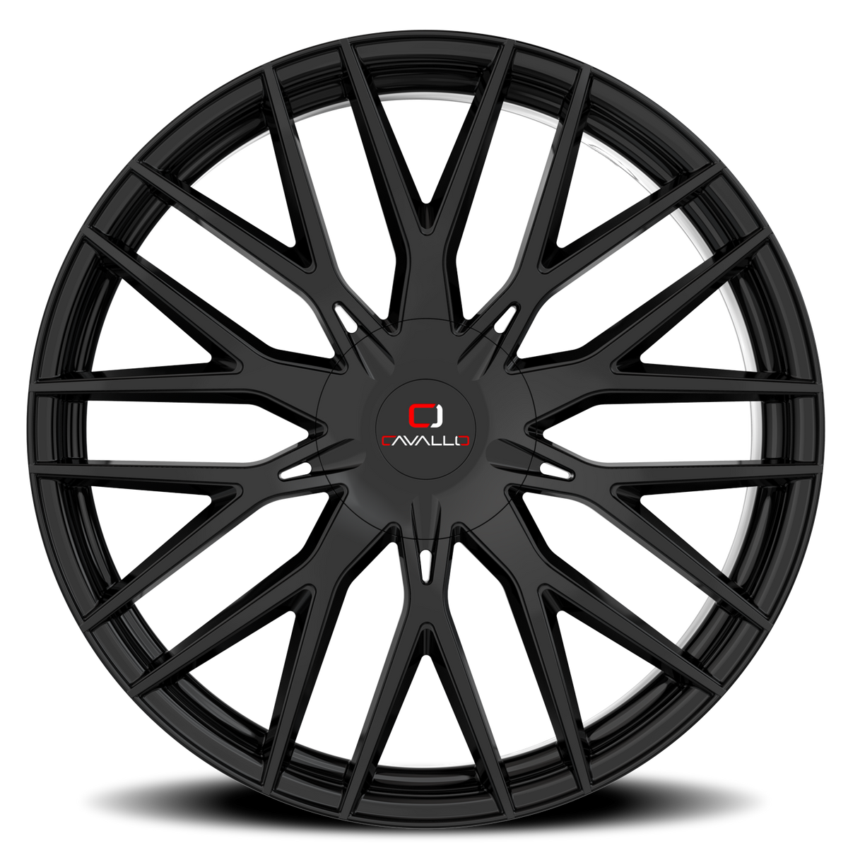 CAVALLO CLV-45 26X9.5 25 6X135/6X139.7 GLOSS BLACK
