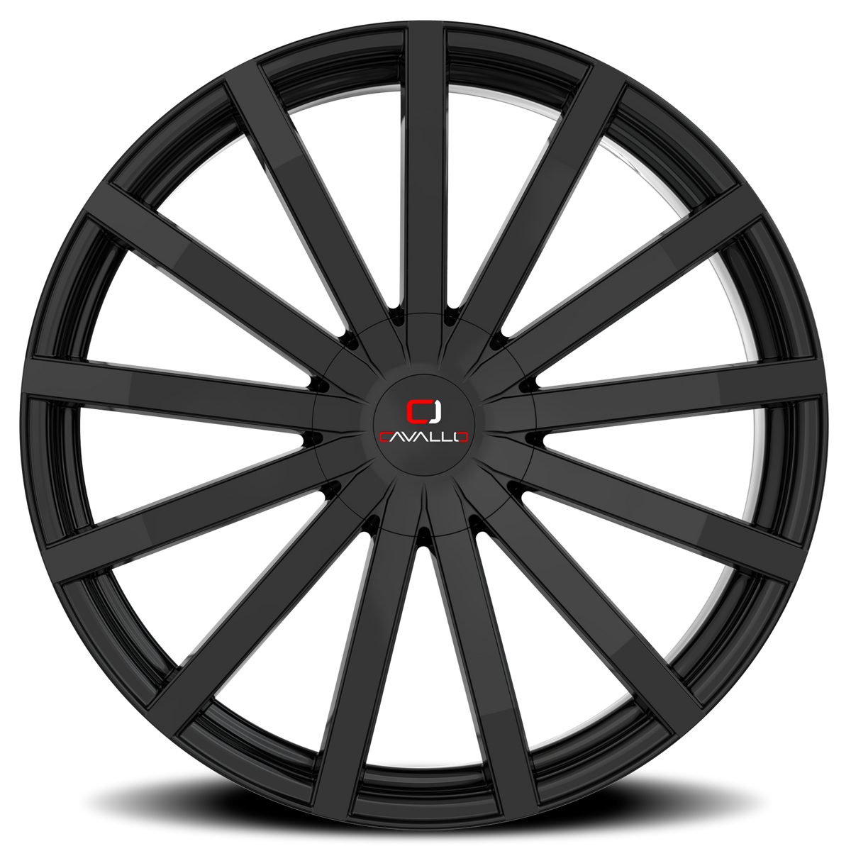 CAVALLO CLV-52 22X9.5 25 6X135/6X139.7 GLOSS BLACK