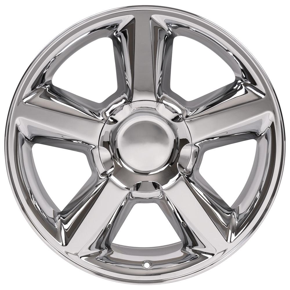 20" Replica Wheel CV83 Fits Chevrolet Tahoe 20x8.5 Chrome Wheel