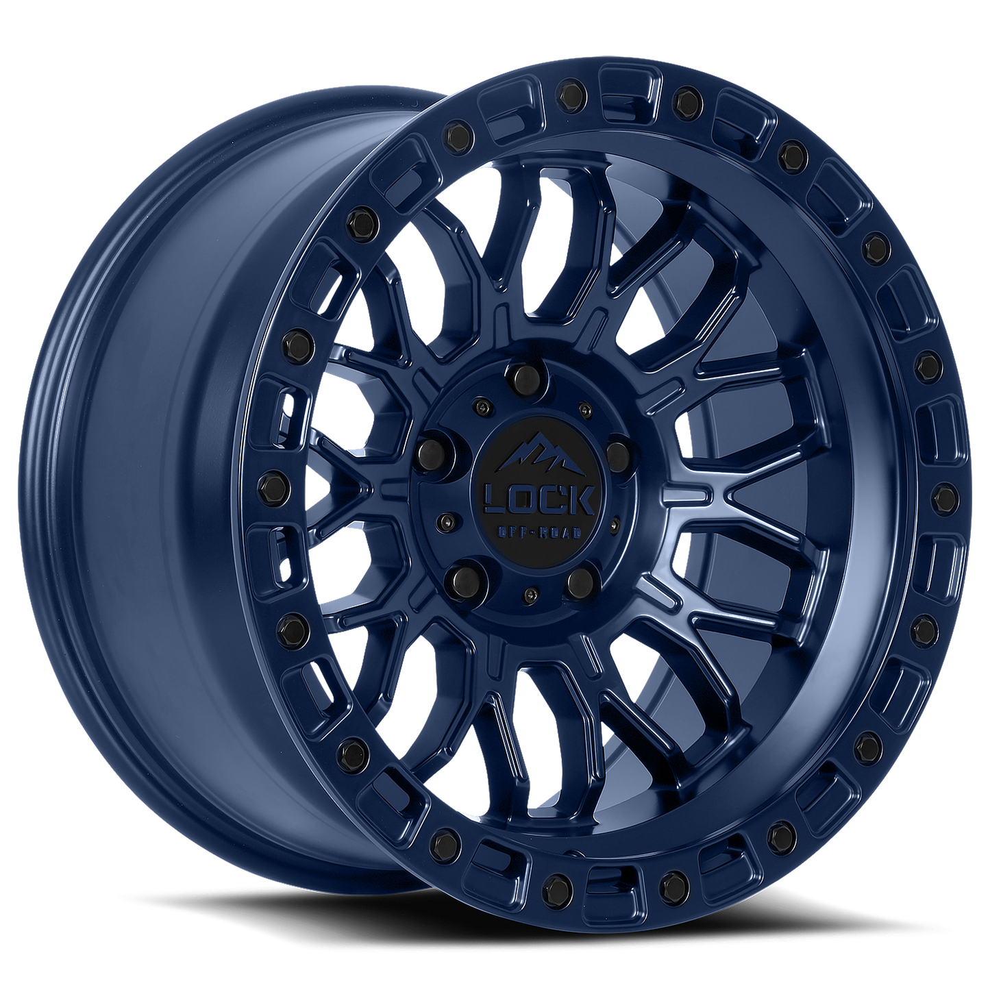 LOCK OFFROAD COMBAT 17X9 1 6X139.7 MATTE BLUE