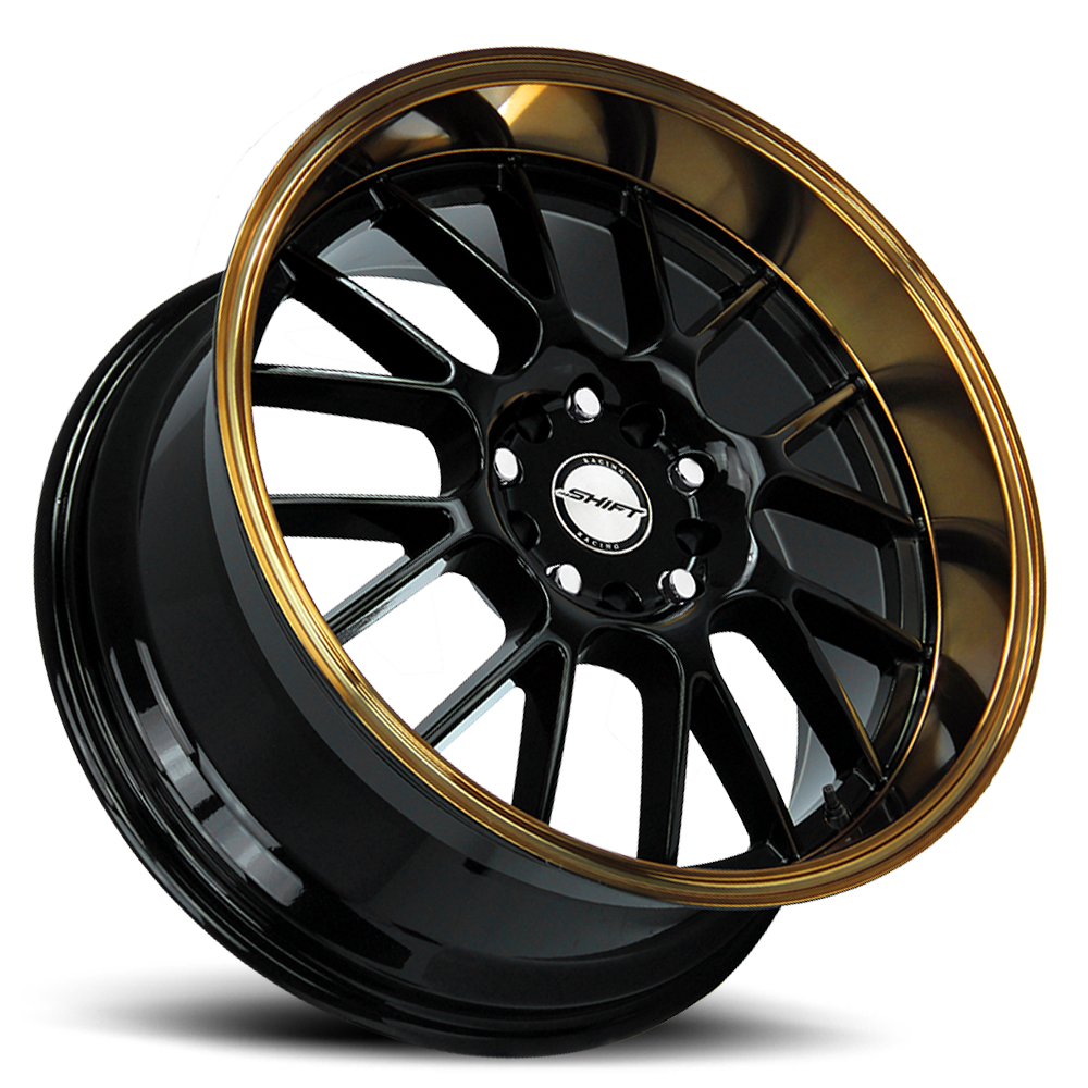 SHIFT H28 CRANK 18X8.5 30MM 5X100/5X114.3 BLACK BRONZE LIP | H28850030BBZ