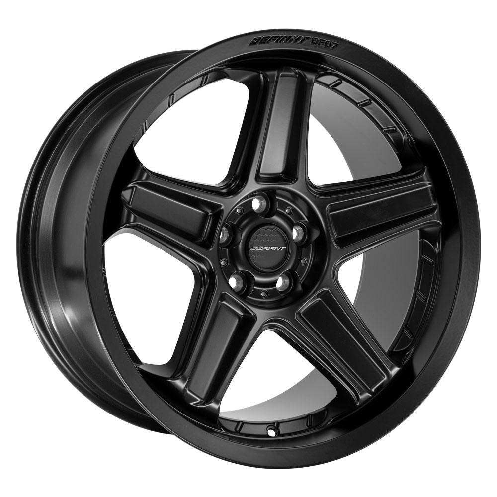 DEFIANT DF07 20x10.5 5x115mm +26et in Matte Black