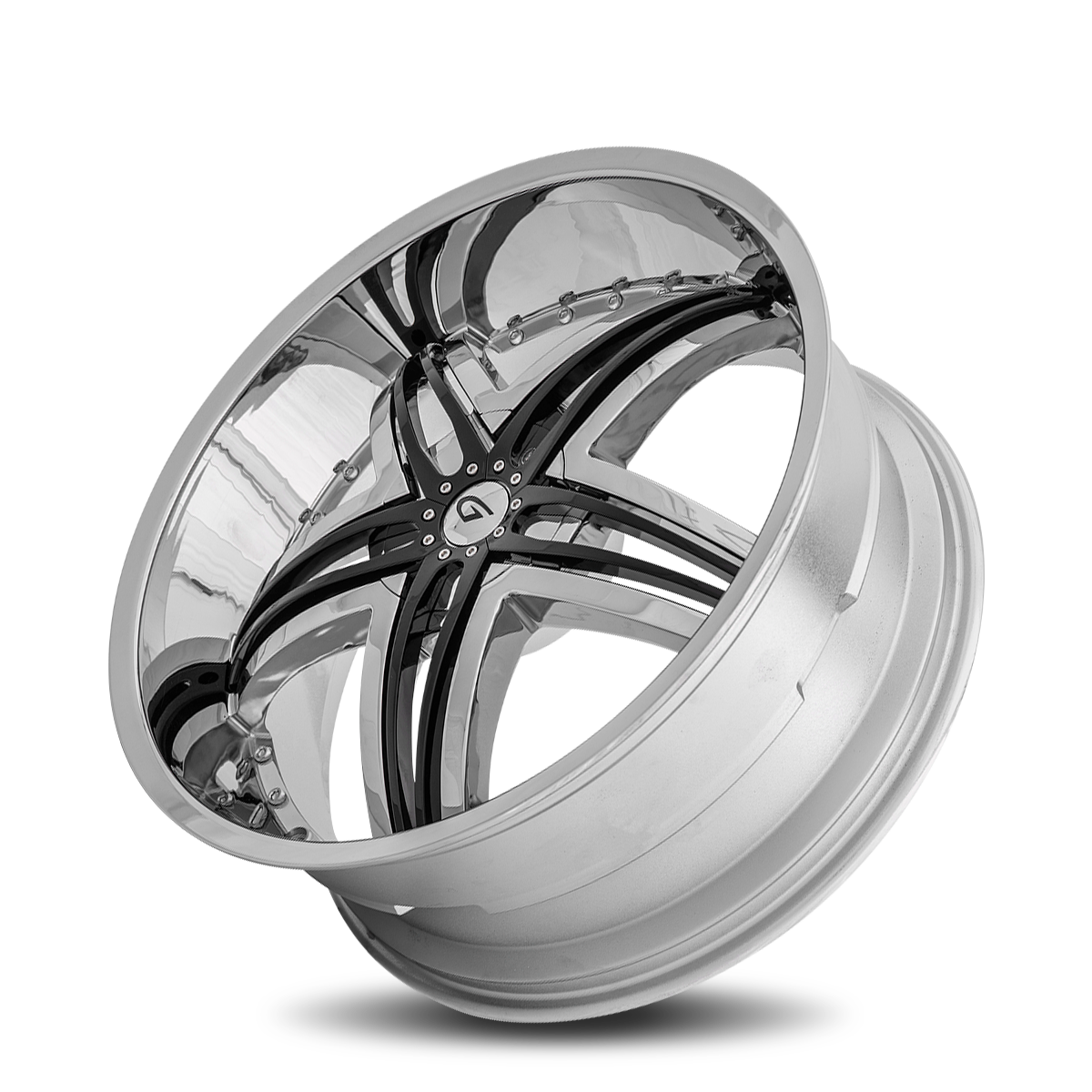 GIANNA Blitz 24x10 Blank 35mm Chrome G1-241BLNK3578L