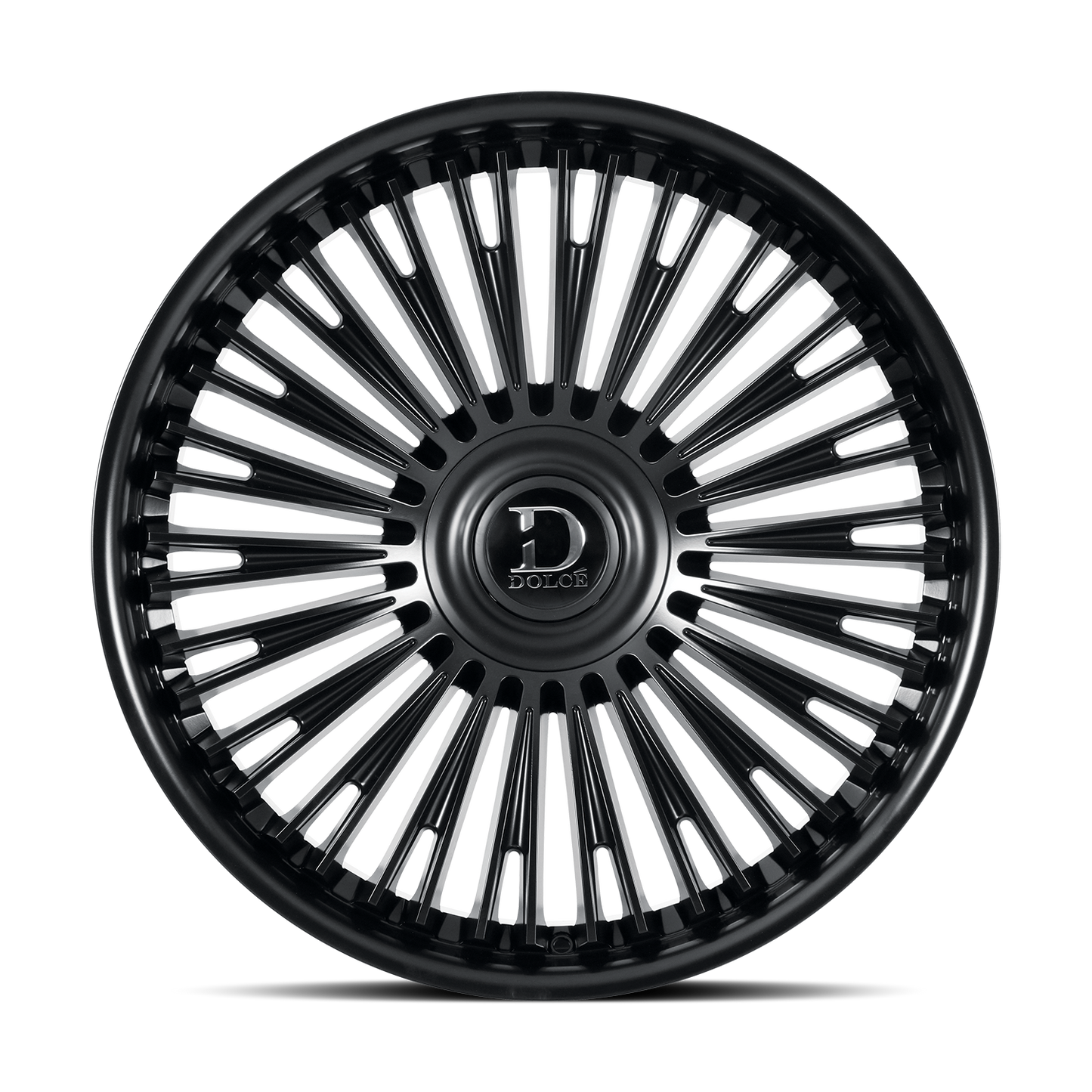 DOLCE LUXURY RAZZO 22X9.5 18 BLANK GLOSSY BLACK