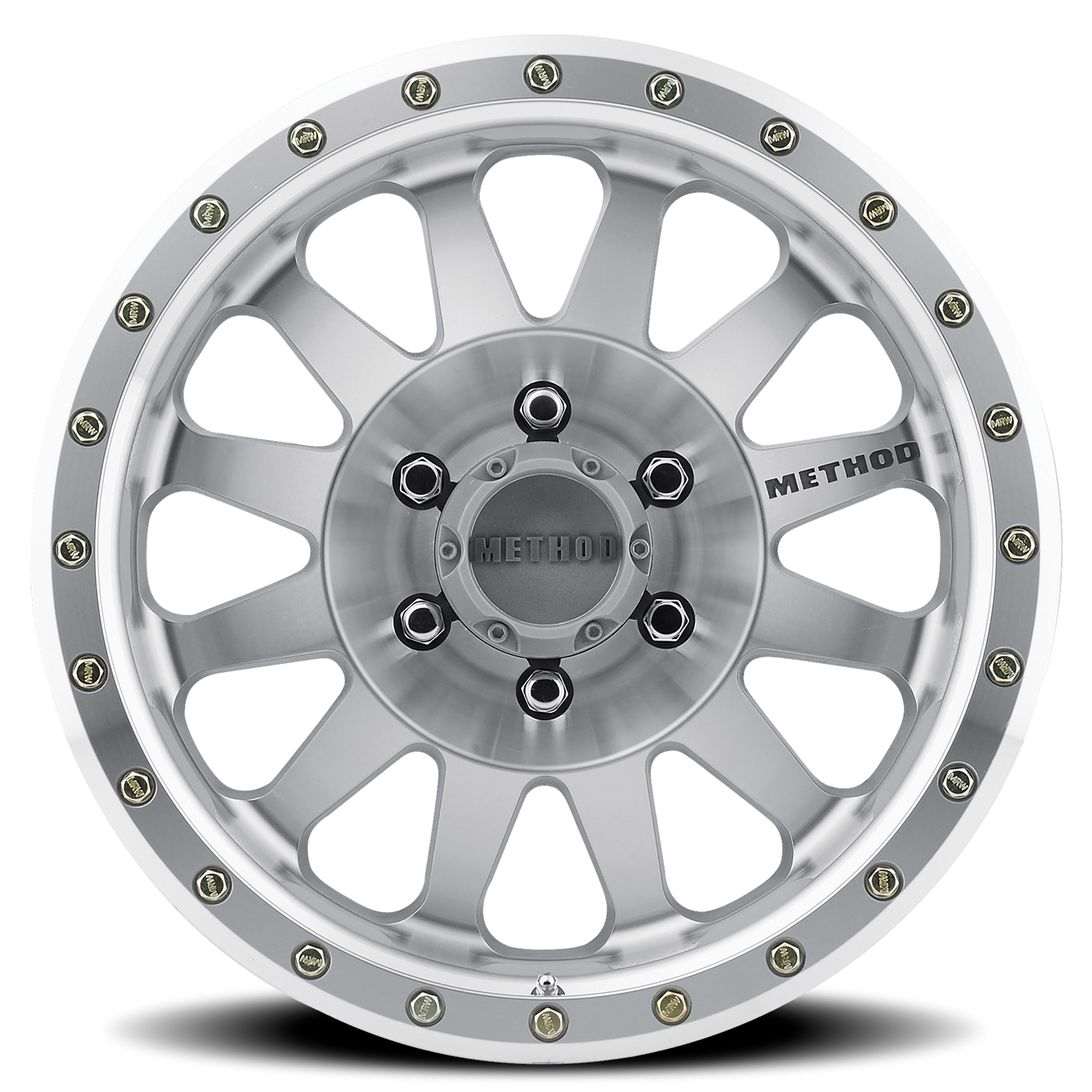 Method 304 20x10 6x139.7 (6x5.5) -18mm Double Standard Machined - Clear Coat MR30421060318N