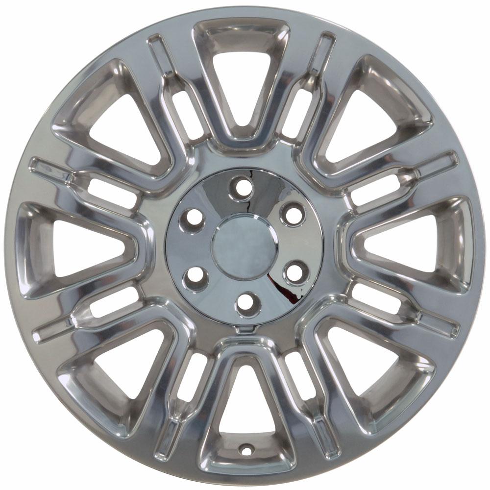 20" Replica Wheel FR98 Fits Ford Expedition 20x8.5 Polished Wheel